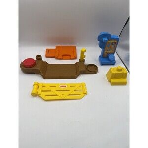 Fisher‑Price Little People Replacement Parts Lot – Accessories, Mixed Condition